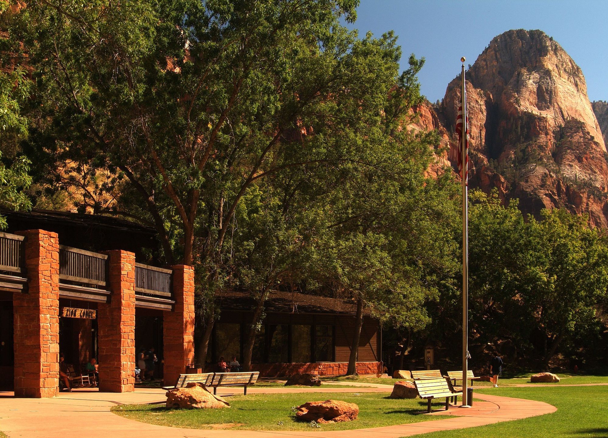 Zion Lodge Спрингдейл Екстериор снимка